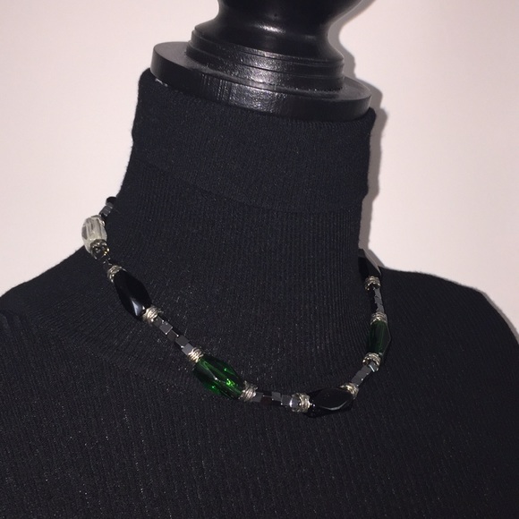 Fashion Jewelry Jewelry - 2-$10 Vtg Fashion Jewelry Natural Glass Necklace
